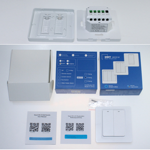 Tuya APP Controllato Push Button Switch Smart Zigbee Interruttore Della Parete 2 Gang Wifi No Neutro bisogno di Switch - Product Image 4