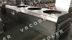Stainless Steel Tube Aluminum Fin Heat Exchanger <strong>Spiral</strong> <strong>Chillers</strong> Evaporator
