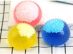 วัสดุ TPR ตาข่ายบีบลูกบอลป้องกันความเครียดแบบนุ่ม - Product Image 4