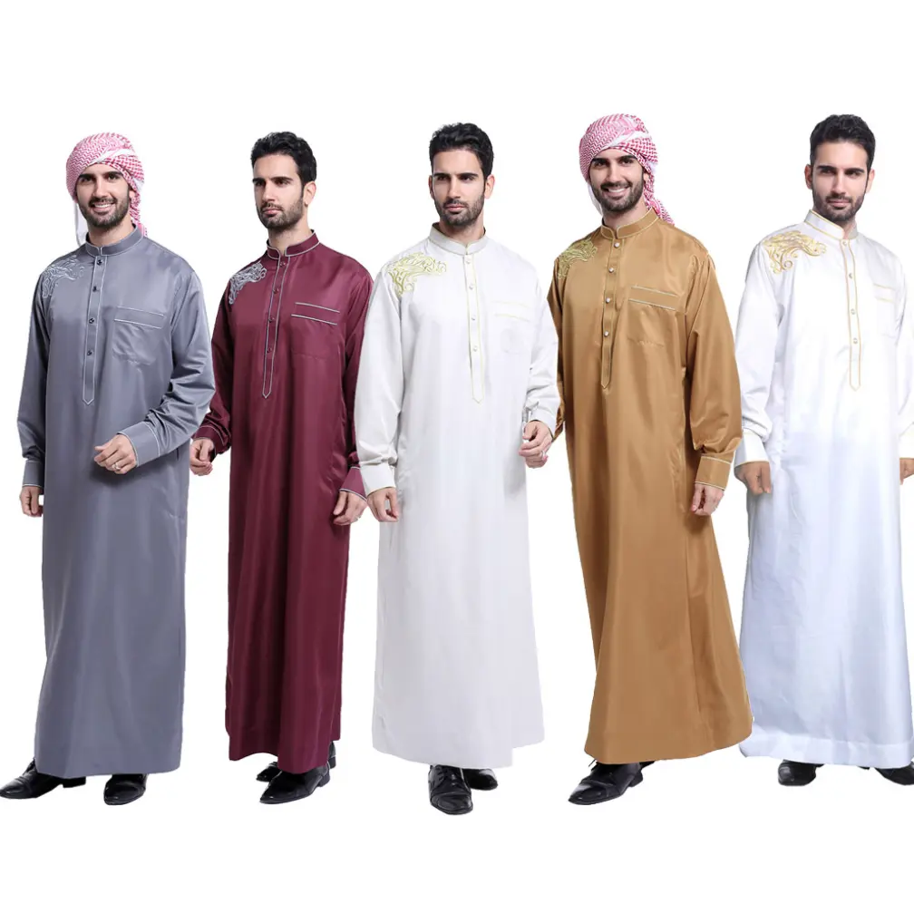 2023 vente en gros vêtements islamiques musulmans caftan pour hommes Jubba islam vêtements pour hommes Robe pour hommes