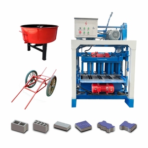 QTJ4-30B macchine per la fabbricazione di mattoni macchina per blocchi di cemento Semi automatici che fanno macchina calda Sele - Product Image 1