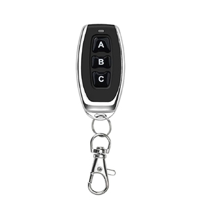 433Mhz 3 pulsante levetta in metallo telecomando apprendimento codice EV1527 trasmettitore Wireless - Product Image 4