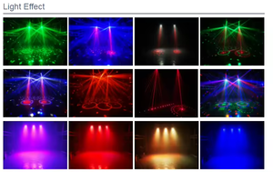 New Arrival <strong>Led</strong> Uv Laser 60w <strong>5</strong> In1 Pattern Strobe Effects Light for Christmas Party - Product Image 6
