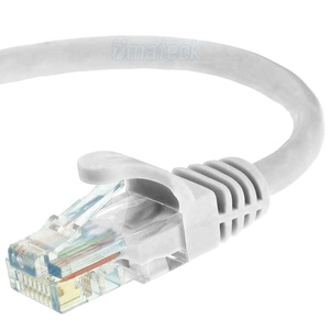 耐用的跳线Cat5E U/UTP以太网网络电缆RJ45 350Mhz跳线，用于调制解调器、路由器、PC、Mac、笔记本电脑、PS、xBox、POE - Product Image 1