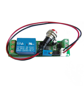 DC 12 V Timing Timer Verzögerung ausschalten Relais Modul 1 ~ 10s Zeit einstellbares Relais mit Anzeigerlicht externer Trigger-Verzögerungsschalter - Product Image 3