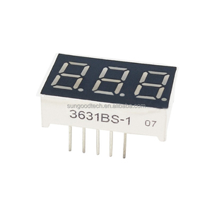 0,36 Zoll LED Digital Tube 1/2/3/4/5/6 Digit Common Cathode/gemeinsame Anode Rot Hellrot Digitale 7-Segment-LED-Anzeige Neu - Product Image 3