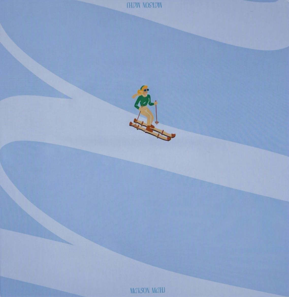Tapis bleu