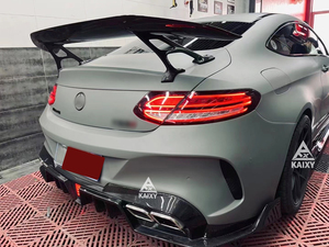 Carbon Fiber Rear <strong>Trunk</strong> Wing for Mercedes Benz <strong>C</strong> Class W205 Coupe C63 Carbon Fiber Spoiler Splitter - Product Image 5