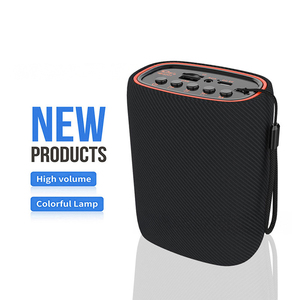 便携式无线蓝牙扬声器，带重型户外低音炮织物设计电池电源 - Product Image 2