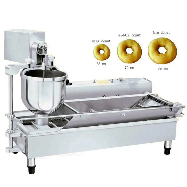 Automatico Ciambella Che Fa Friggitrice/Macchina Mini Ciambelle