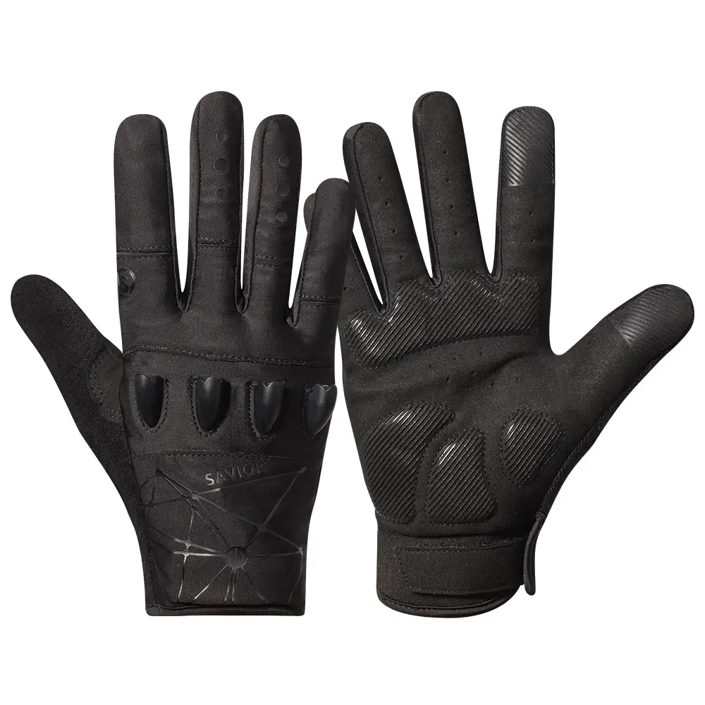 Guantes de bicicleta LED de dedo completo con 3 modos LED Antorcha brillante Ciclismo Guantes de ciclismo para la noche Interior Deportes al aire libre Guantes de carreras