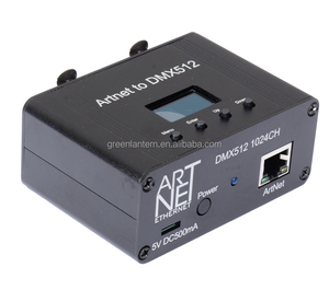 ArtNet Sacn DMX 512 Ethernet Lighting RDM Controller 2 universo 1024ch - Product Image 1