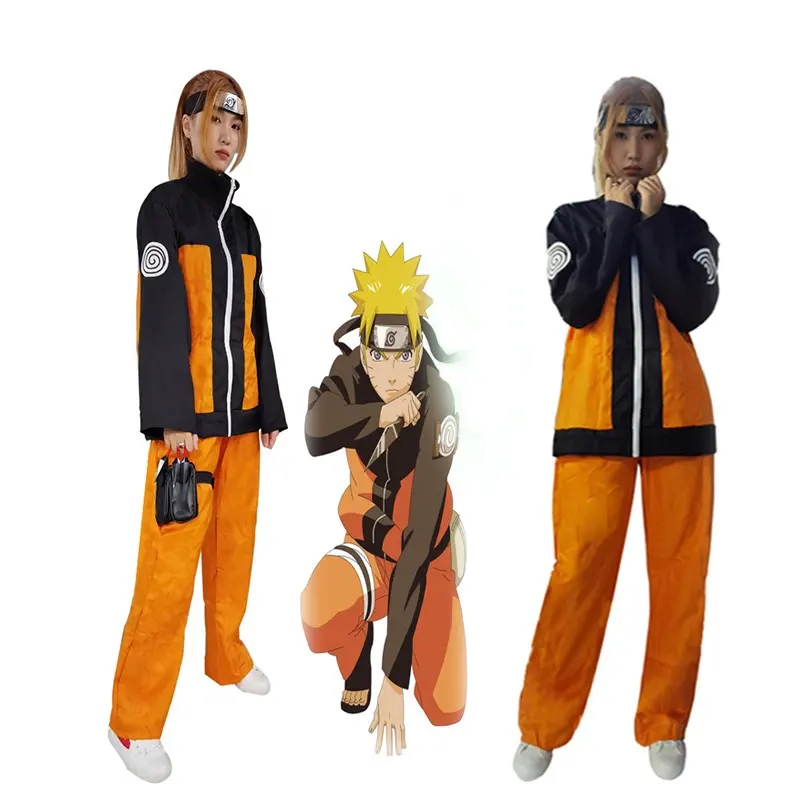 Fantasia japonesa de cosplay de halloween, anime akatsuki, cosplay com bandana, tv e filme