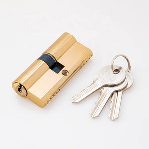 45/55mm European Cylinder <strong>Lock</strong> Profile <strong>Computer</strong> <strong>Keys</strong> Solid Double Open Safe Door Cheap Mortise <strong>Lock</strong> Cylinder - Product Image 2