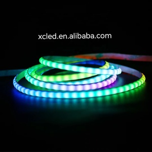 Rüya renk LED COB şerit RGBIC adresli WS2812B 2.7MM 5MM dar genişliği 5V 12V 24V USB bağlantısı uçak ışık - Product Image 4