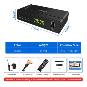 Android SET-top box DVB-T2 H265 akıllı TV kutusu LCD TV evrensel sıcak satış u-009 televizyon model kutusu - Product Image 2