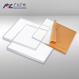 Perspex Clear Cast Extruded Acrylic UV Resistant Printing Clear 3mm 1200*2400mm for Application Outdoors