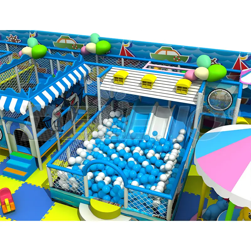 Playhouse macio de PVC para crianças, brinquedo de parque interno personalizável de alta qualidade para equipamentos de playground de dramatização