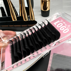 New Style <strong>Lashes</strong> Dd d Curl Spikes <strong>Lashes</strong> Extensions Real Eyelash Vendor Bulk <strong>Lash</strong> with Custom Box - Product Image 6