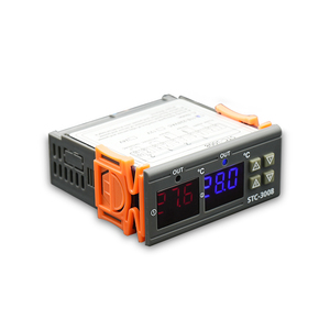 Controlador de temperatura digital Sensor de termostato de control de temperatura de con refrigeración de calefacción ajustable NTC dual - Product Image 6
