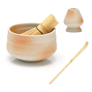 OEM Logo Ceremonial Ceramic Chawan Bowl Set with Cardboard Packing Box - Product Image 1