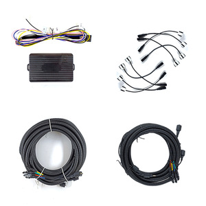 LR安卓大屏幕导航专用前雷达OPS前4后4前后8探头一体式倒车雷达 - Product Image 5