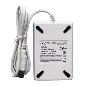 Lector de tarjetas inteligentes, lector de tarjetas Rfid sin contacto ACR122U, 13,56 Mhz, NFC - Product Image 5