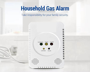 Detector de fugas de Gas de cocina portátil, alarma con Sensor con válvula de cierre, Detector HRP con cable, Material ABS para redes TCP WIFI IP - Product Image 4