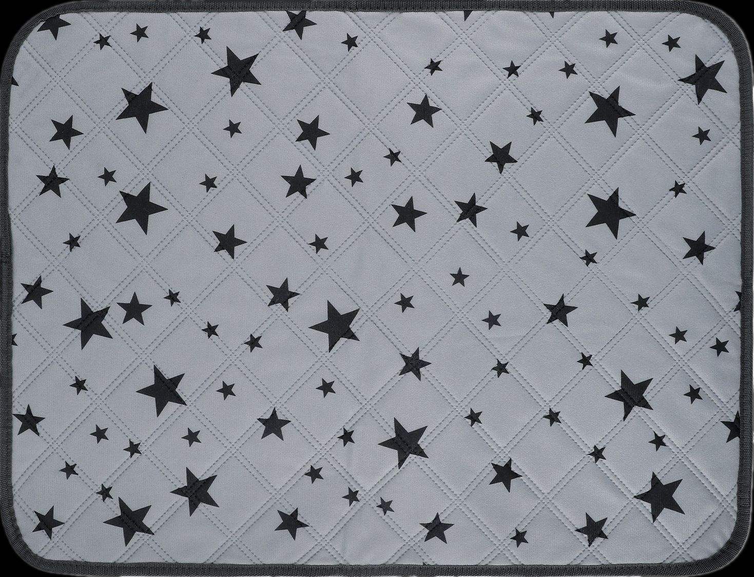 Stars on gray background