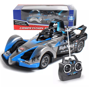 China Factory PVC <strong>1</strong>:12 4CH <strong>Rc</strong> Remote Control Car Boy with Light <strong>F1</strong> Racer Car - Product Image 1
