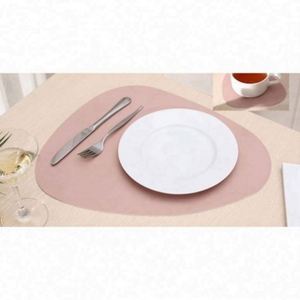 皮革Pu餐垫餐饮大型防水工厂定制Logo批发新设计桌垫 - Product Image 2