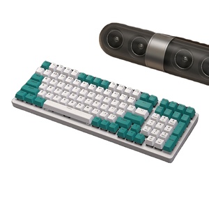 Teclado mecánico K6 100 teclas RGB 5,0 BT 2,4G con cable 3 modos de juego Teclados mecánicos inalámbricos para Tablet PC - Product Image 1