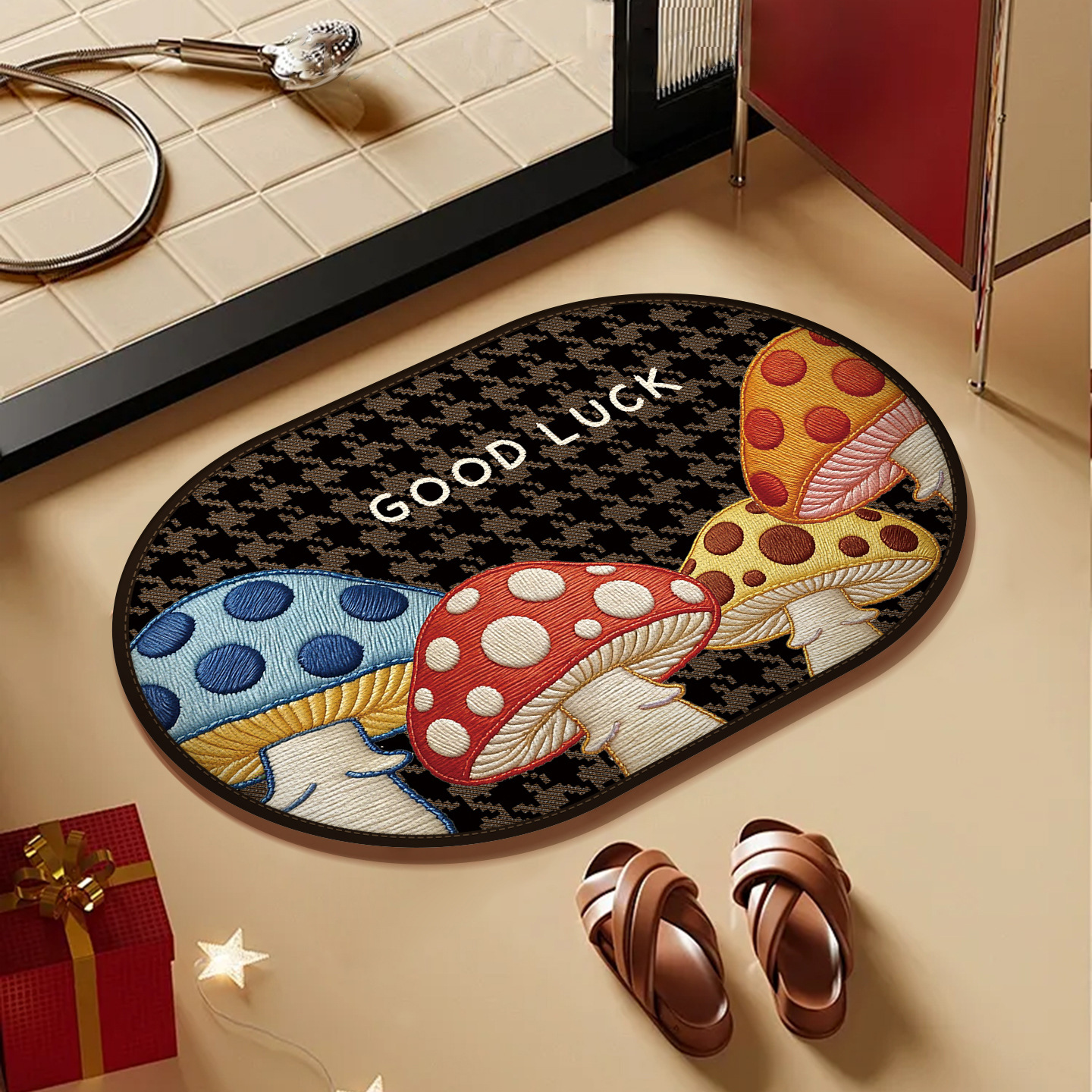 Perchoir champignon - ovale