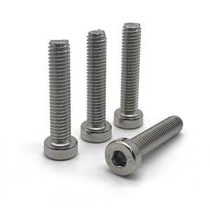 Din 912 Allen <strong>Screw</strong> <strong>M1</strong>.6 M2 M2.5 M3 M4 M5 M6 M7 M8 M9 Hex Socket Head Inner Hexagon <strong>Screws</strong> Steel Material - Product Image 4