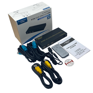FJ-4K201HUK Fjgear自动USB + HDMI <span class=keywords><strong>KVM</strong></span>开关4k <span class=keywords><strong>2</strong></span>端口hdmi1.4带<span class=keywords><strong>2</strong></span>根usb电缆的5路开关模式