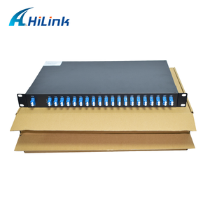 100ghz 0.8nm間隔DWDM Mux demux40チャンネルガウスタイプmuxCバンドマルチプレクサAAWGアサーマルAWG Gauss - Product Image 2