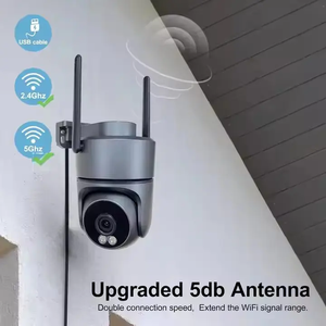 迷你摄像机无线Ipc 65闭路电视室外连接移动网络5g迷你Ptz Ip摄像机 - Product Image 3