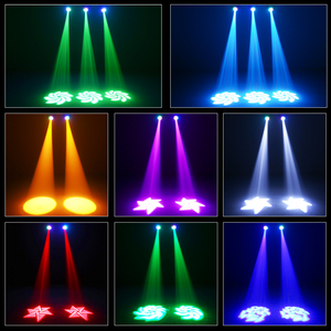 30W LED testa mobile luce DMX 512 con telecomando per matrimonio DJ Disco Club mostra Party palco illuminazione della testa mobile - Product Image 2