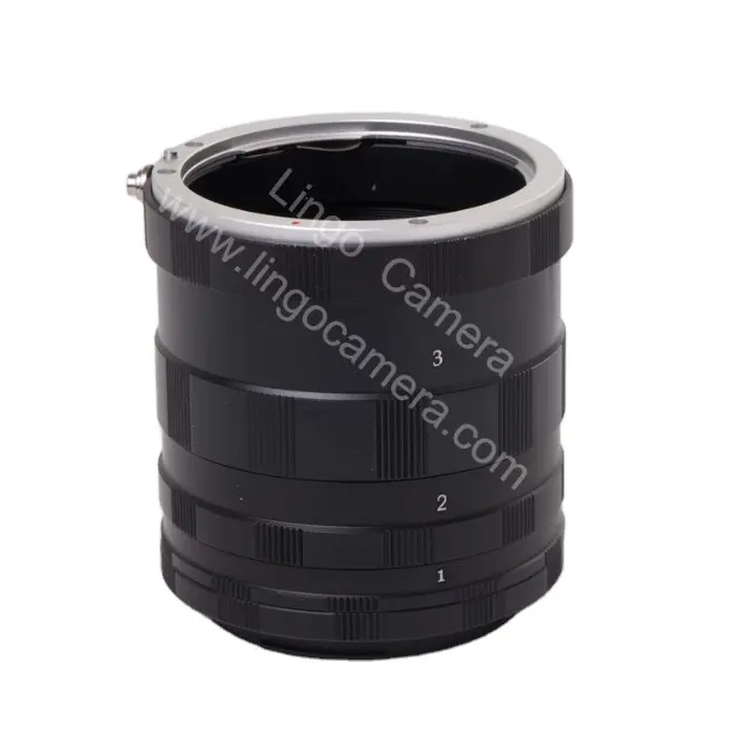 Anillo adaptador de tubo de extensión de lente Macro LC8302 para cámara Canon 350D 400D 450D