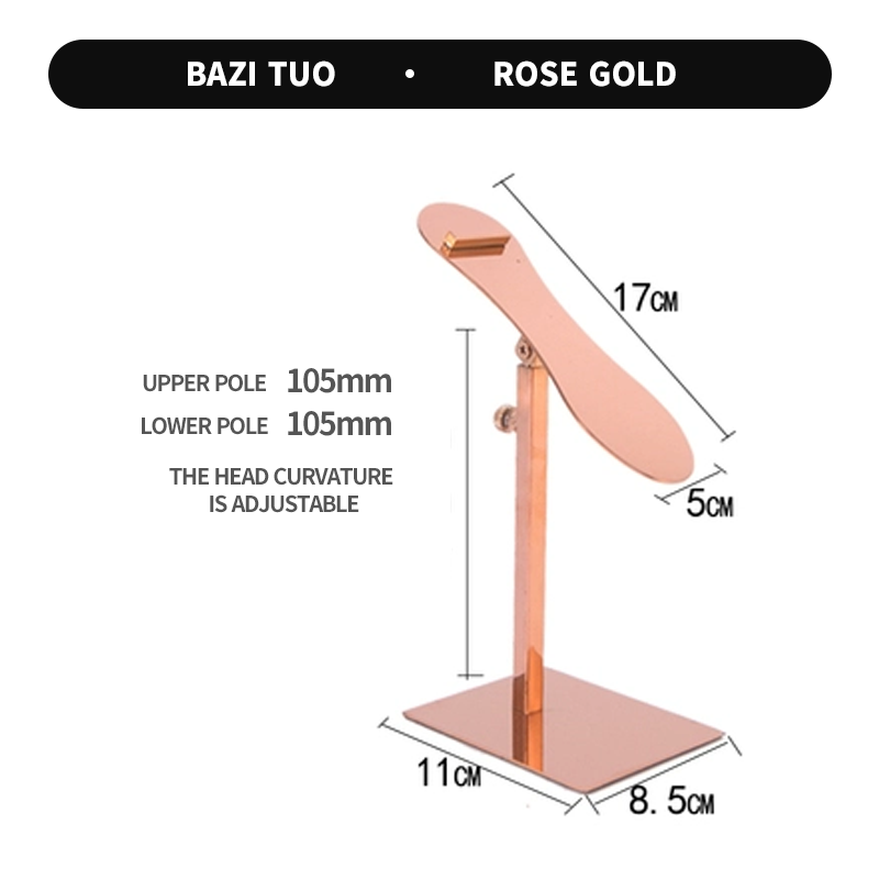 Eight-character style in rose gold