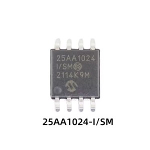 25AA1024-I/SM 25AA1024-I/P 1Mbit SPI-Bus serieller EEPROM-Speicher IC Elektrisch lösch barer programmier barer Nur-Lese-Speicher