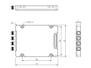 JT-2540 UHF <strong>RFID</strong> Module Manufacture TM200 Chip 900mhz Module Pcba Passive 4 Port <strong>Arduino</strong> Uhf <strong>Rfid</strong> <strong>Reader</strong>