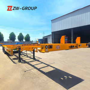 <span class=keywords><strong>Container</strong></span> Chassis 40 Fuß Skeleton Trailer mit <span class=keywords><strong>Container</strong></span> Twist Locks - Product Image 4