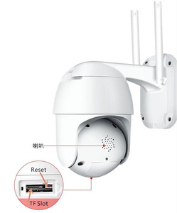 Cámara IP de seguridad PTZ inalámbrica para exteriores, videocámara IP de 5MP, con domo de velocidad, 1080P, a todo Color, Audio bidireccional y nocturna, P2P - Product Image 4