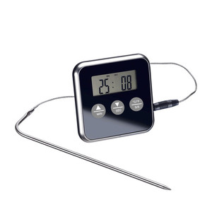 KH-TH005 Küche Count Up/Down Timer Fleisch heiß verkaufen Digital Haushalt Thermometer mit Hintergrund beleuchtung Magnet