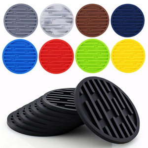 Custom Promotional Non Slip 3d Round Silicone <strong>Coaster</strong> for Drink Cup Mat Set Soft <strong>Pvc</strong> Rubber <strong>Coaster</strong> Bar Beer Custom <strong>Coaster</strong> - Product Image 4