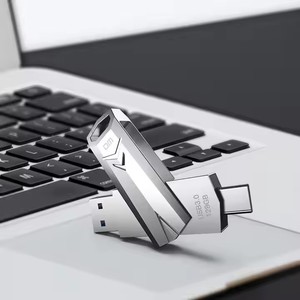 Metal USB 3.0 <strong>Flash</strong> Drive USB <strong>Type</strong>-C Pendrive 64 GB <strong>Type</strong> C <strong>Flash</strong> Disks OTG <strong>Memory</strong> Stick External Storage U Disk Mobile - Product Image 4