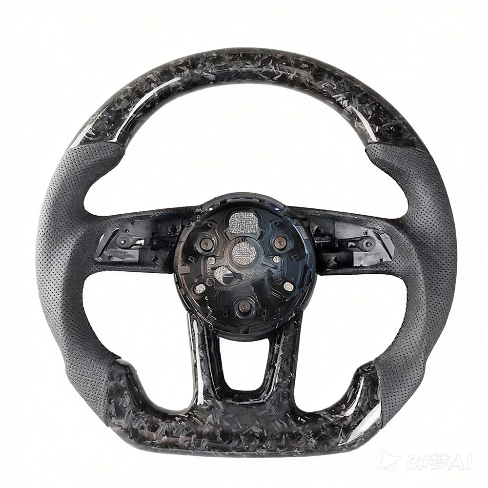 Forged carbon+Leather
