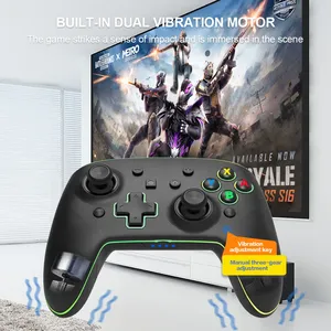 Popular Multifunction <strong>Controller</strong> Precision Sensor Black Crack Led Light Gamepad for Nintendo Switch/light/OLED/Android/IOS - Product Image 2