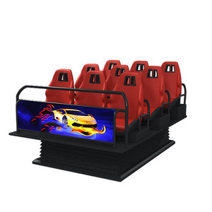 Hot Bán Xem Phim Gia Đình VR 9d Thực Tế Ảo 9d Điện Ảnh VR Mô Phỏng Với HD Kính Rạn Nứt Miễn Phí 5d Điện Ảnh Ghế Công Viên Chủ Đề Trò Chơi - Product Image 4